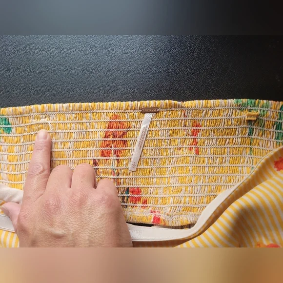 Free People Rosie Posie Midi Dress, BNWT with flaw, Size L - Picture 7 of 11